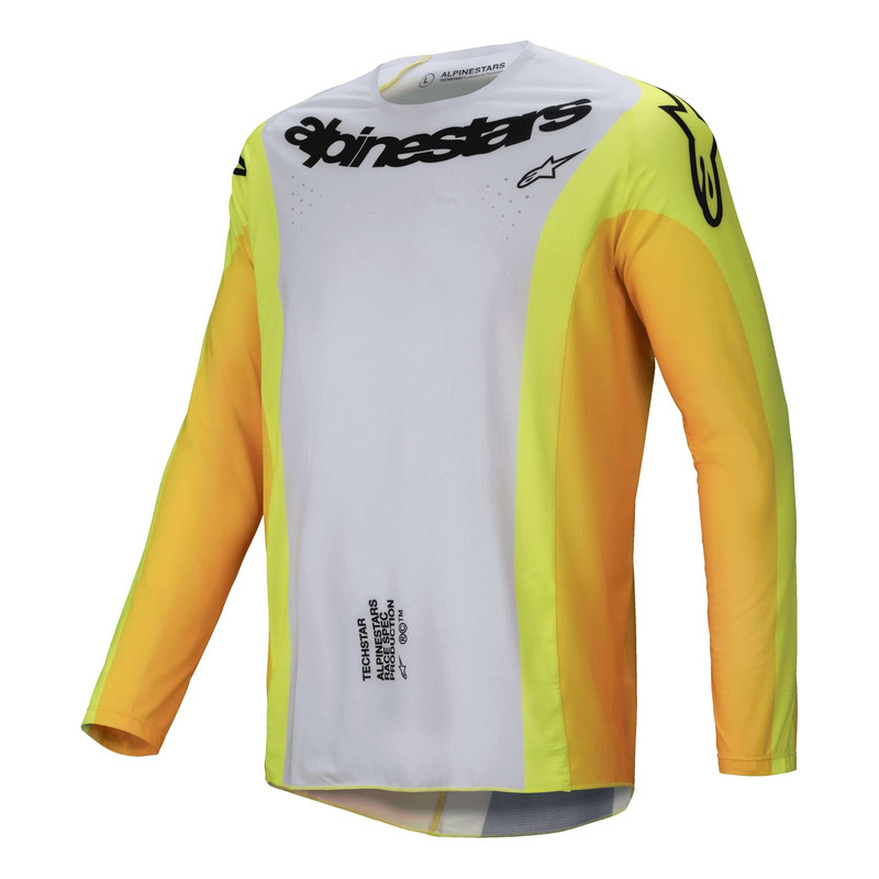 Maillot cross Alpinestars Techstar Melt yellow/black