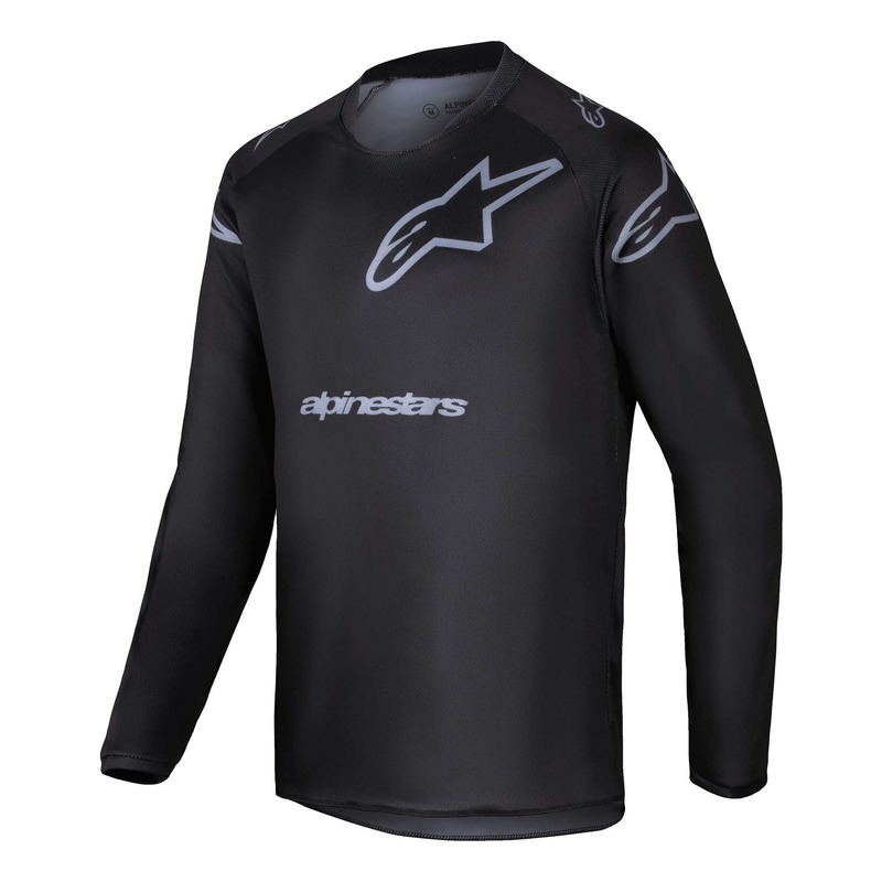 Maillot cross enfant Alpinestars Youth Racer Graphite black/gray