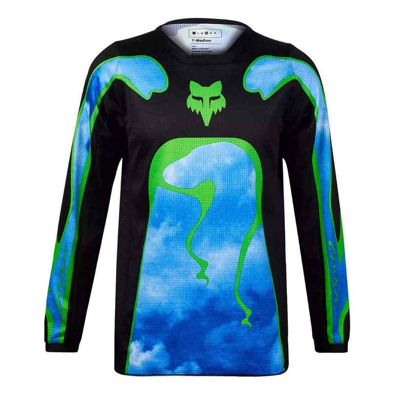 Maillot cross enfant Fox Racing Youth 180 Atlas grey/red-