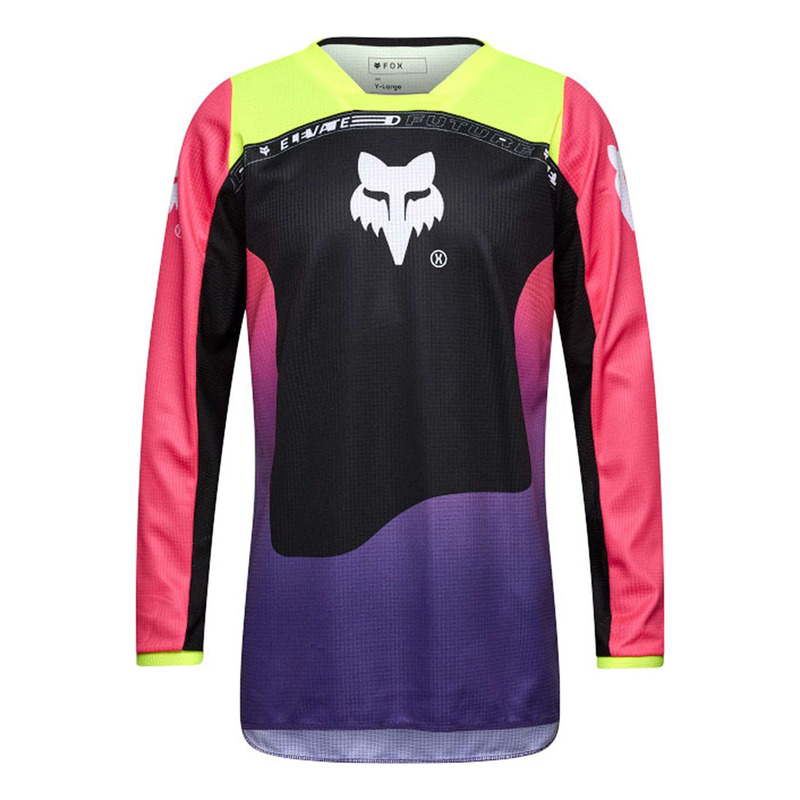 Maillot cross enfant Fox Racing Youth 180 Elevated pink-