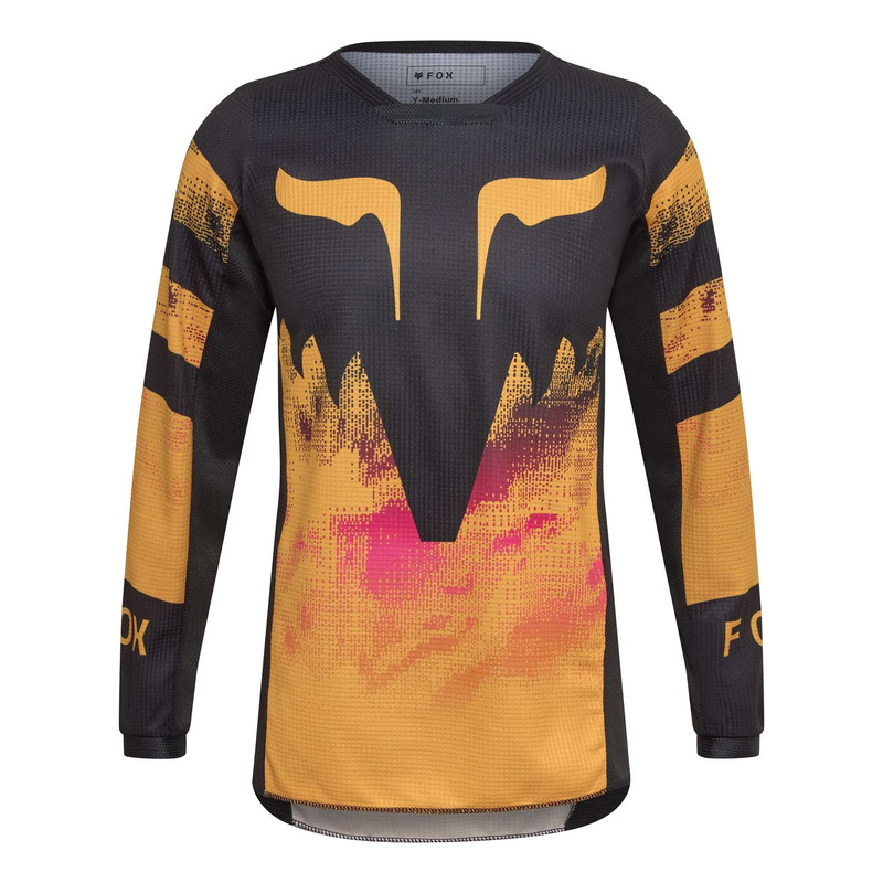 Maillot cross enfant Fox Racing Youth 180 Kairos targerine-