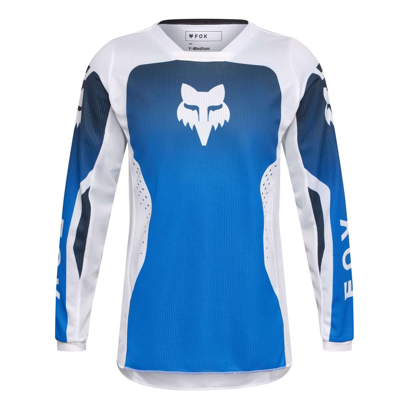 Maillot cross enfant Fox Racing Youth 180 Shield blue-