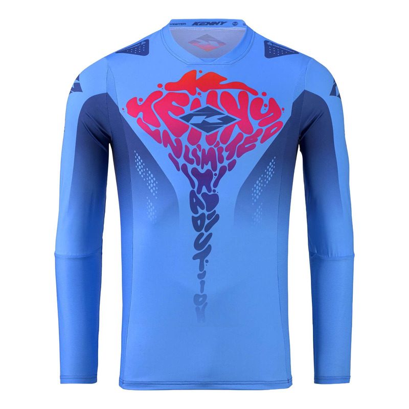 Maillot cross enfant Kenny Kid Performance Comics blue