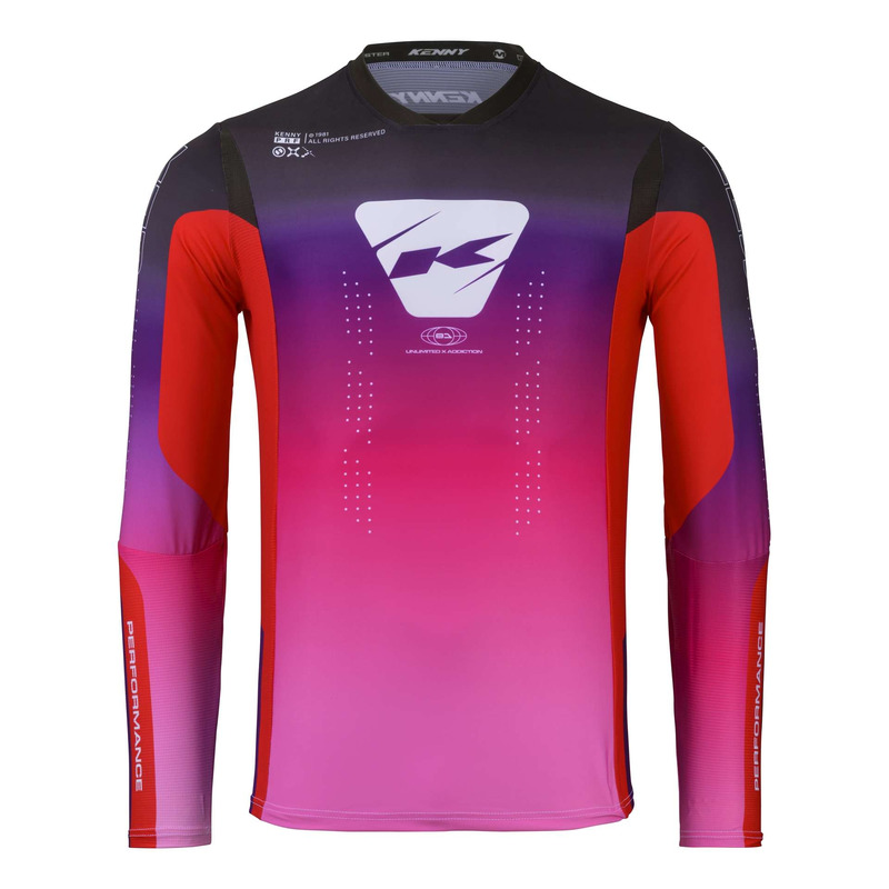 Maillot cross enfant Kenny Perfomance Kid purple
