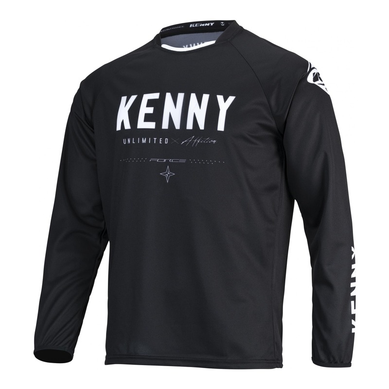 Maillot cross enfant Kenny Track Force Kid noir 2022- 4XS
