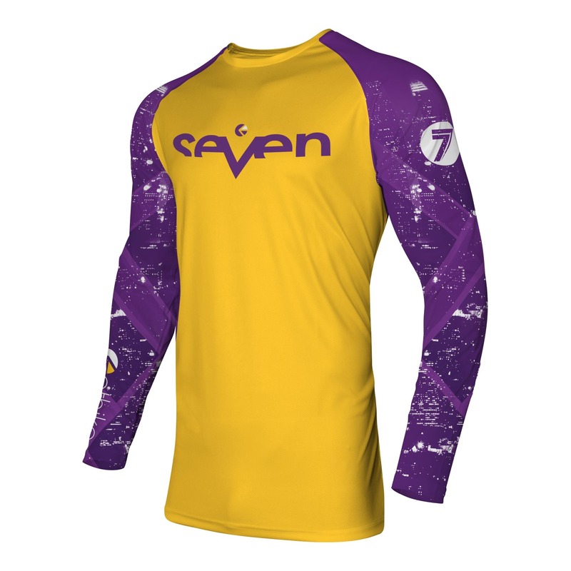 Maillot cross enfant Seven Vox Ethika gold- S