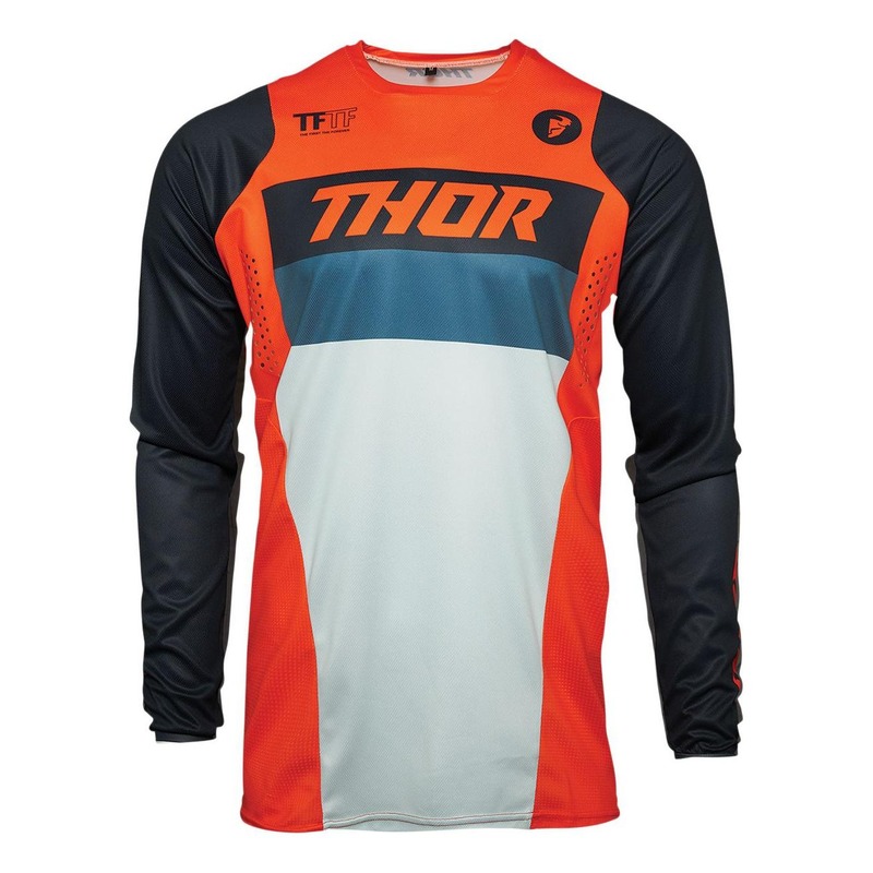 Maillot cross enfant Thor Pulse orange/midnight- XS