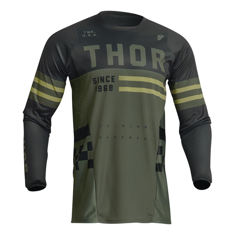Maillot cross enfant Thor Youth Pulse Combat army