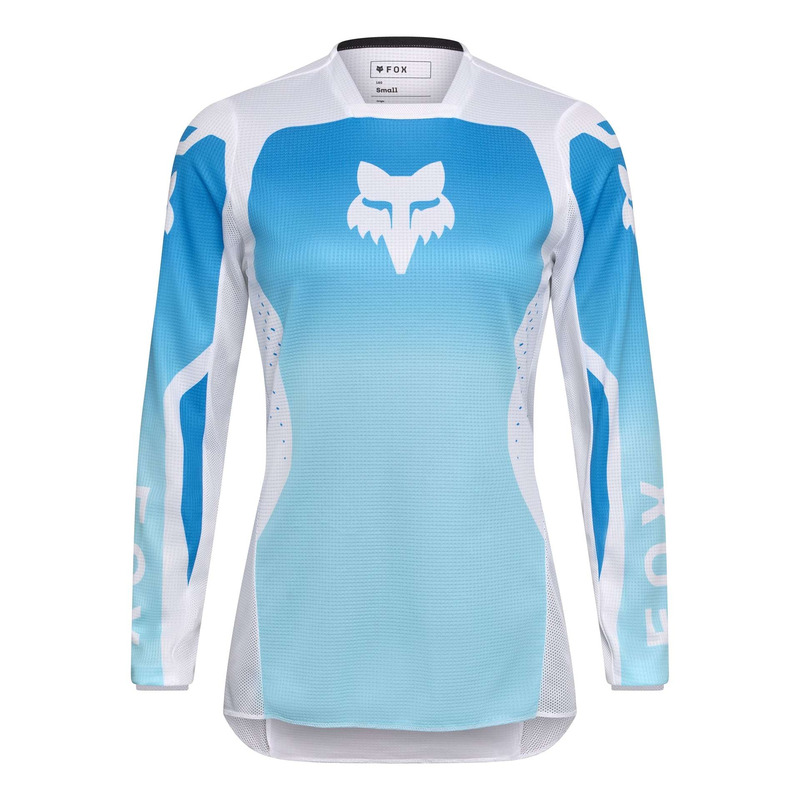 Maillot cross femme Fox Racing Woman 180 Shield white/blue