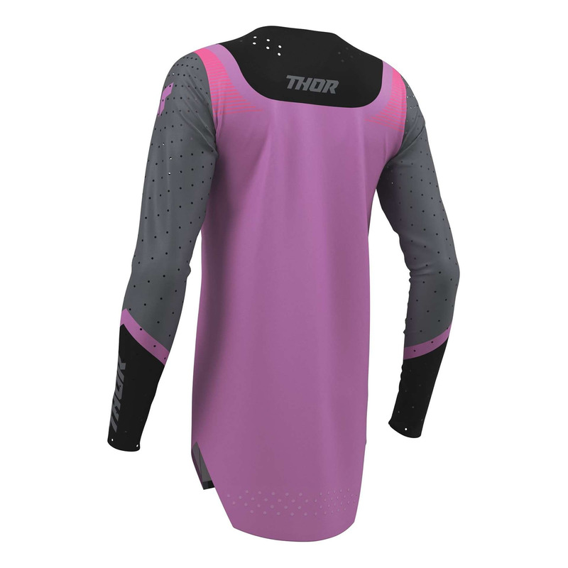 Maillot cross femme Thor Sportmode Velocity black/orchid