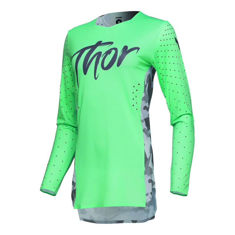 Maillot cross femme Thor Woman Sportmode Shadow teal