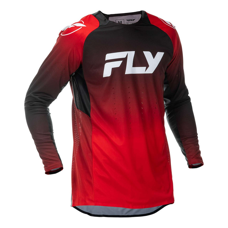 Maillot cross Fly Racing Evolution DST red/black/white