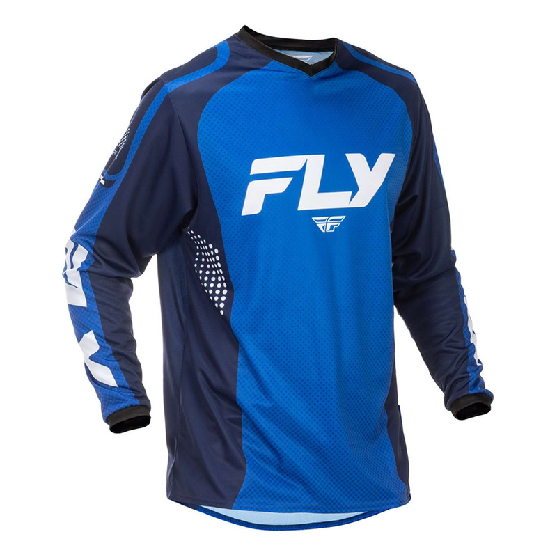 Maillot cross Fly Racing F-16 blue/white