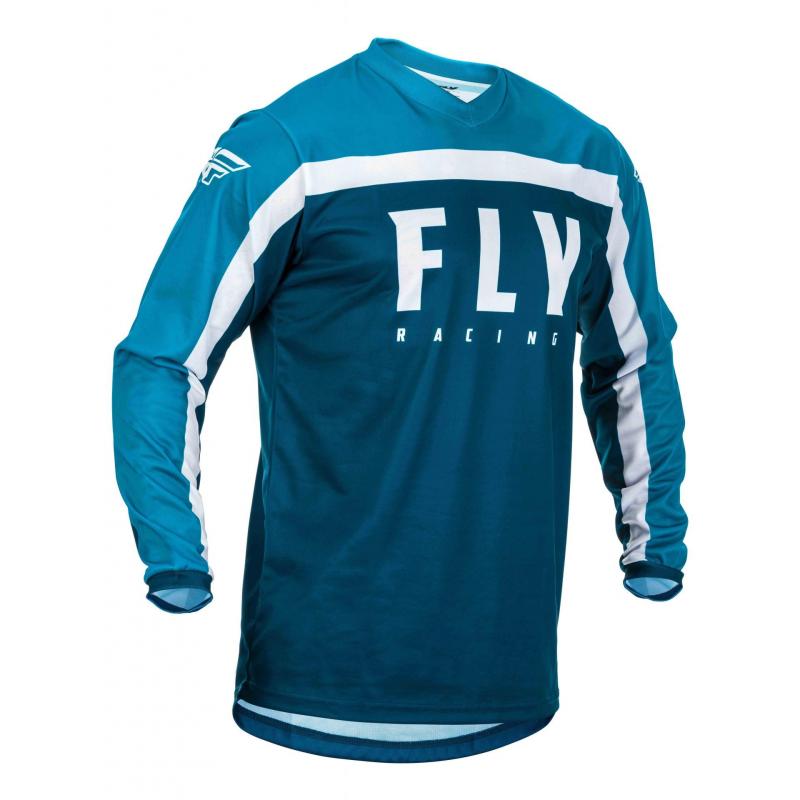 Maillot cross Fly Racing F-16 navy/bleu/blanc- XL
