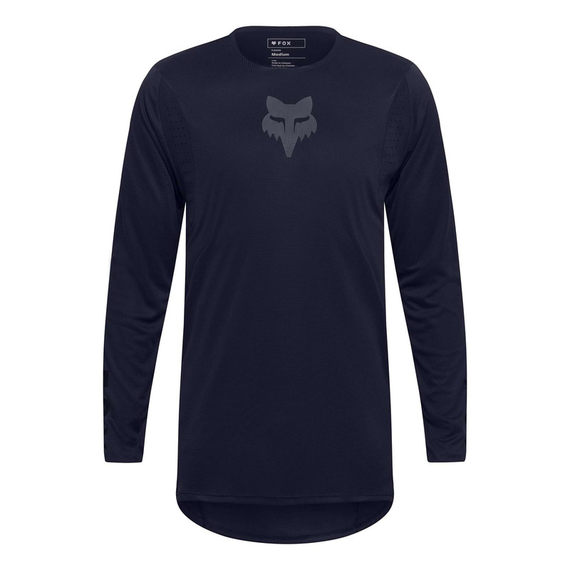 Maillot cross Fox Racing Flexair Blackout black