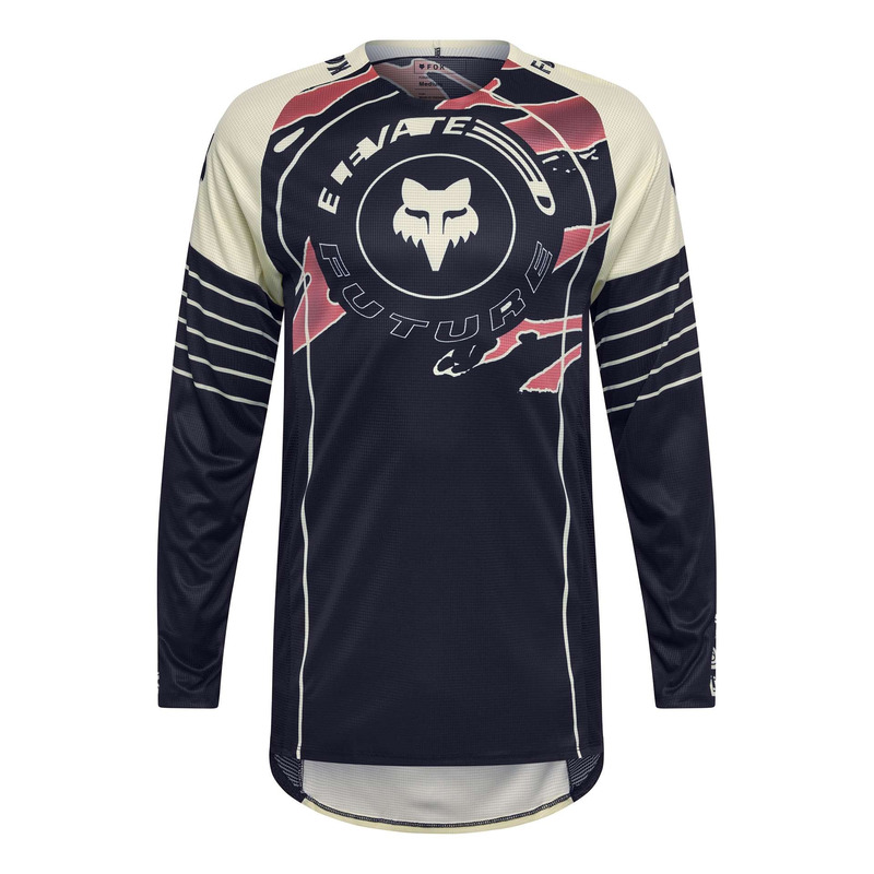 Maillot cross Fox Racing Flexair Inning black