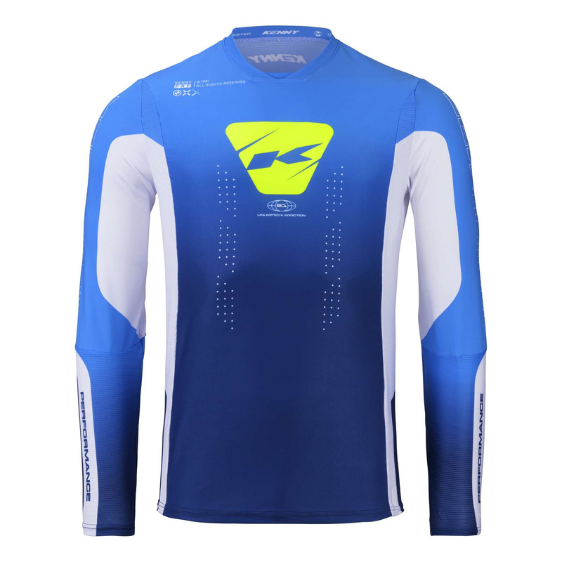 Maillot cross Kenny Performance blue