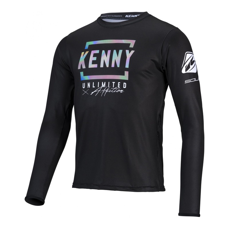 Maillot cross Kenny Performance holographic noir 2022- S