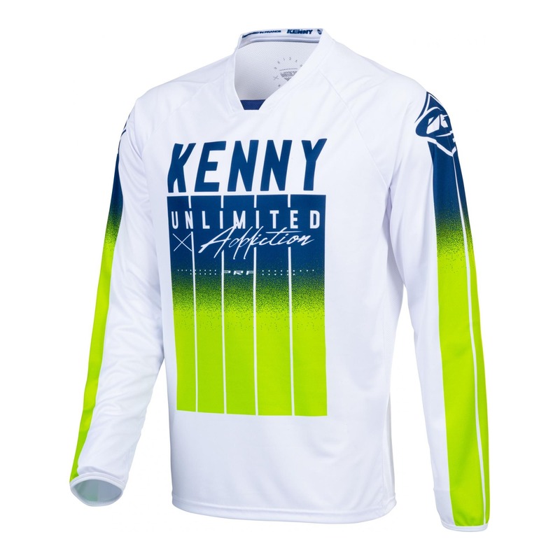 Maillot cross Kenny Performance Stripes navy- S