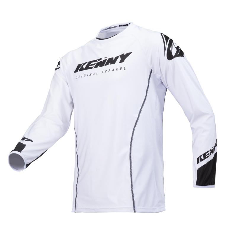 Maillot cross Kenny Titanium Édition Limitée blanc- 2XL