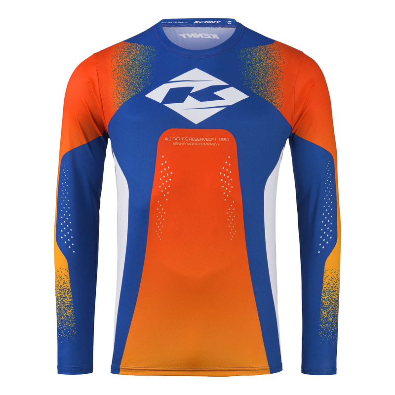 Maillot cross Kenny Track Blast orange