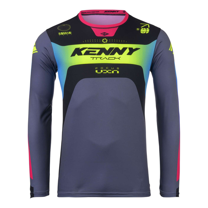 Maillot cross Kenny Track Focus neon- XL