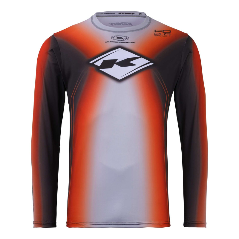 Maillot cross Kenny Track Focus orange