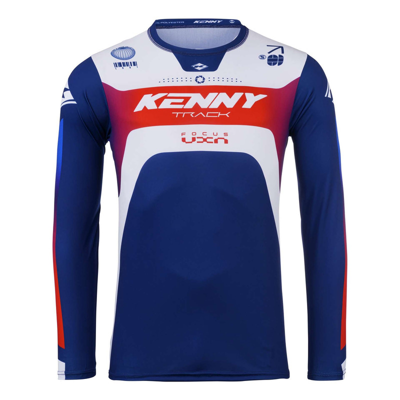 Maillot cross Kenny Track Focus Patriot