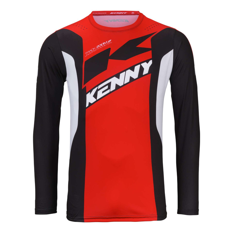 Maillot cross Kenny Track Zoom red