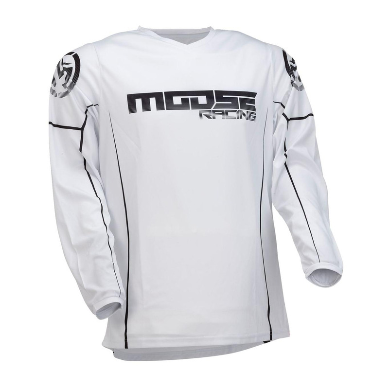 Maillot cross Moose Racing Qualifier black/white