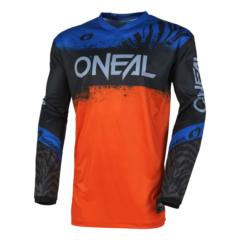 Maillot cross O'Neal Element Shocker black/orange