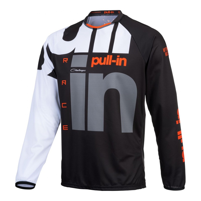 Maillot cross Pull-in Challenger Race noir/orange- M