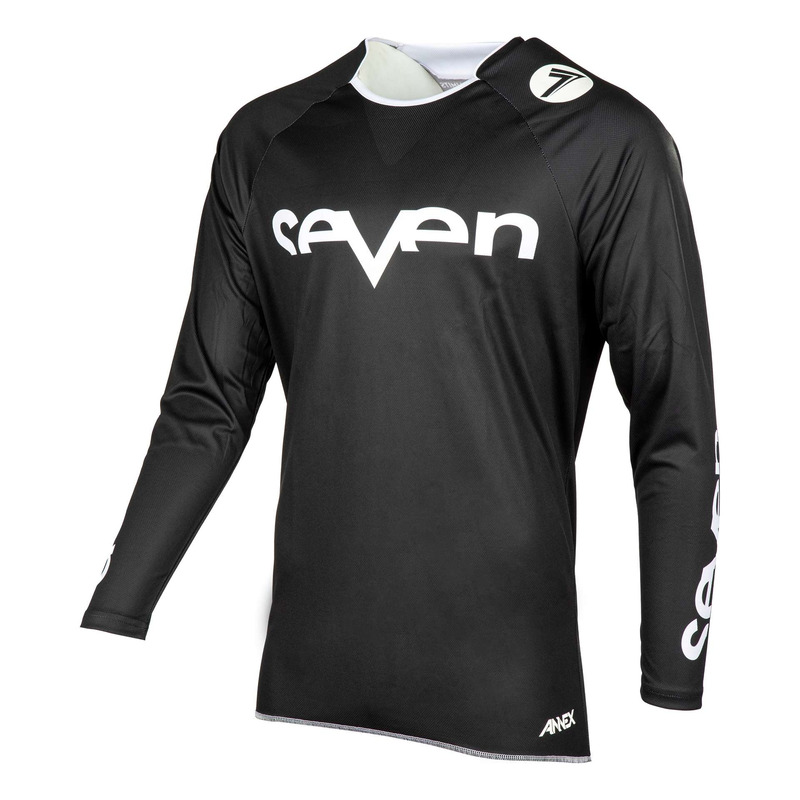 Maillot cross Seven Annex Staple noir