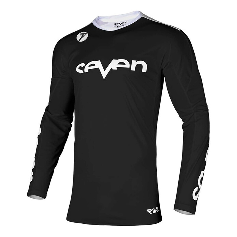 Maillot cross Seven Rival Staple noir