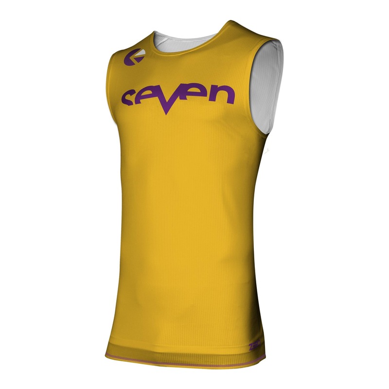 Maillot cross Seven Zero Ethika Over gold- S