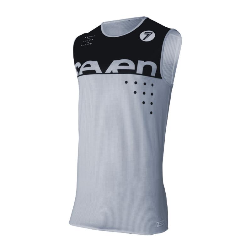 Maillot cross Seven Zero Void Over noir/blanc- L