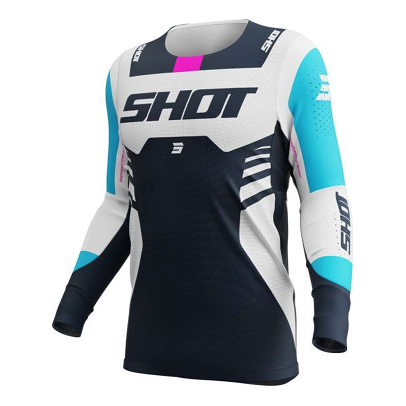Maillot cross Shot Aerolite Sprint blue- M