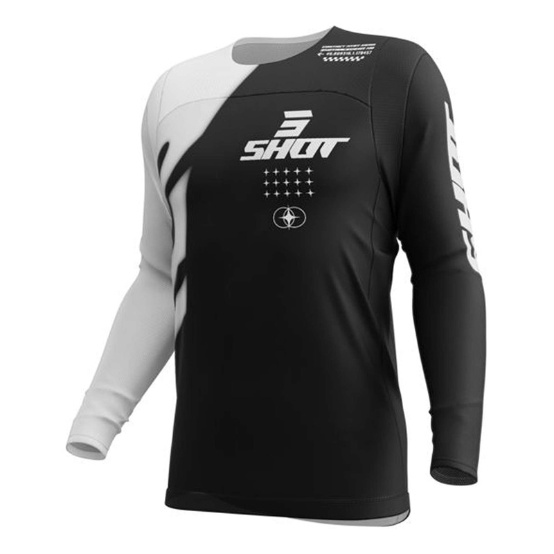 Maillot cross Shot Contact Myst black