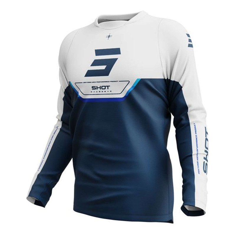Maillot cross Shot Devo Daytona blue