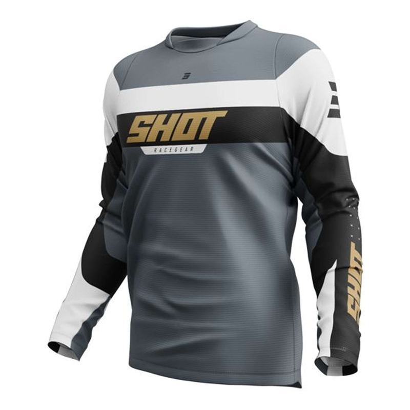 Maillot cross Shot Devo League gold