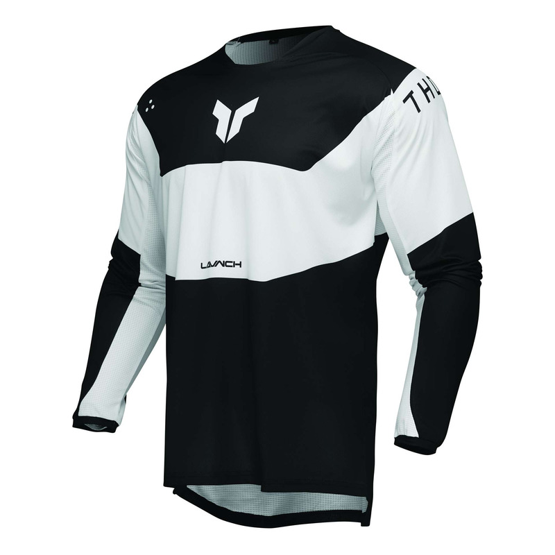Maillot cross Thor Launchmode Storm black