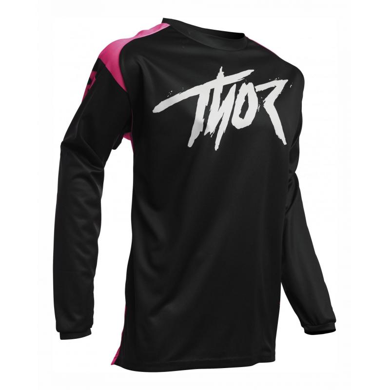 Maillot cross Thor Sector Link rose- L
