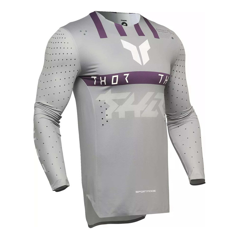 Maillot cross Thor Sportmode Flite gray/purple