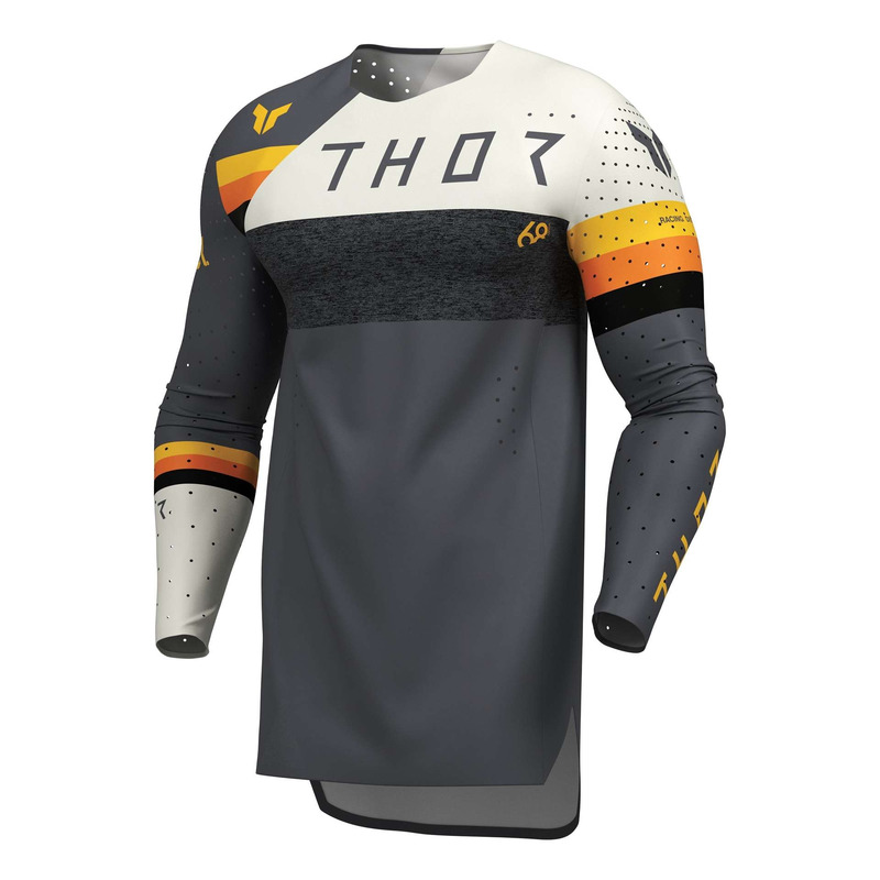 Maillot cross Thor Sportmode League charcoal/vintage