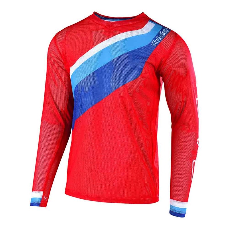 Maillot cross Troy Lee Designs GP Air Prisma 2 rouge- M