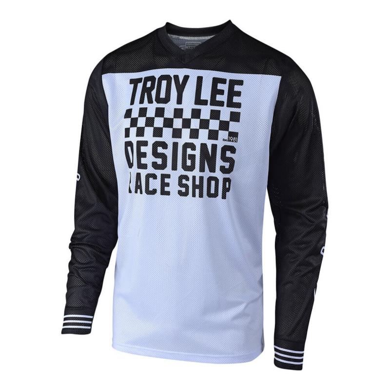 Maillot cross Troy Lee Designs GP Air Raceshop blanc- XL