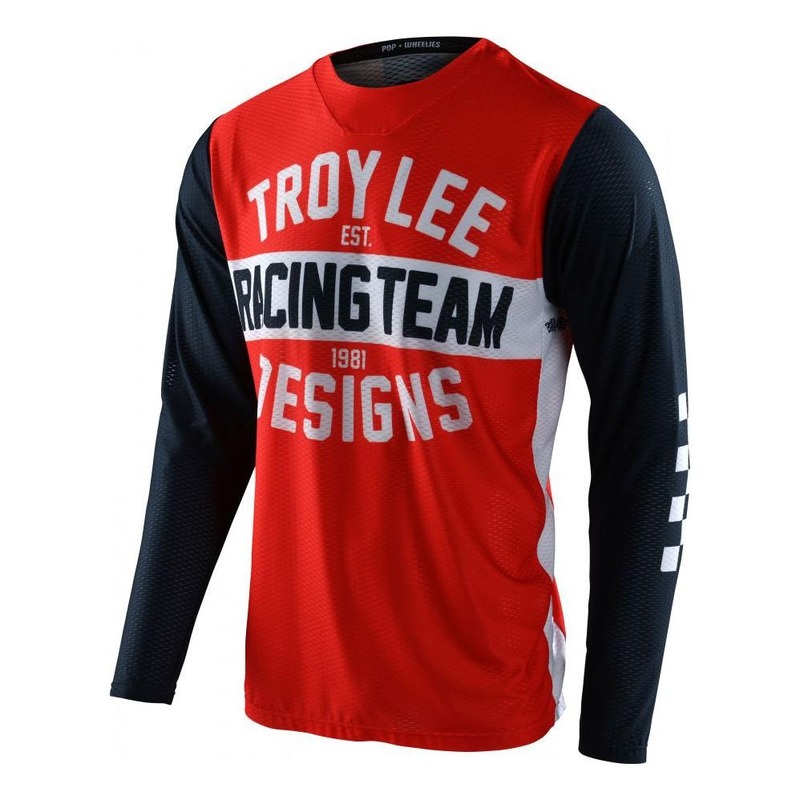 Maillot cross Troy Lee Designs GP Air Team 81 orange/navy- S