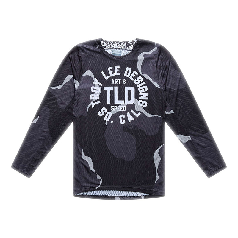 Maillot cross Troy Lee Designs GP Pro Air Camo noir