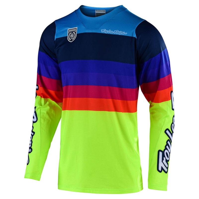 Maillot cross Troy Lee Designs SE Pro Mirage jaune- S