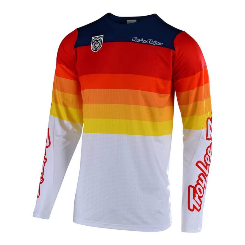 Maillot cross Troy Lee Designs SE Pro Mirage orange- L